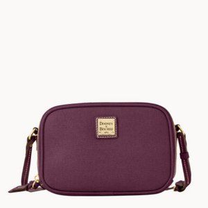 Dooney & Bourkey Saffiano Sawyer crossbody - plum wine